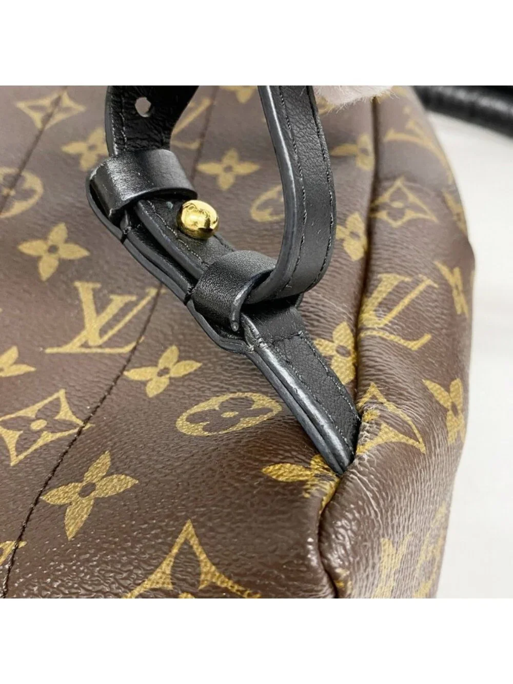Louis Vuitton Backpack Monogram Reverse Palm Spring PM Brown - Picture 9 of 10